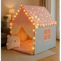 Carpa Casa Para Ninas Ninos Carpa Rosada