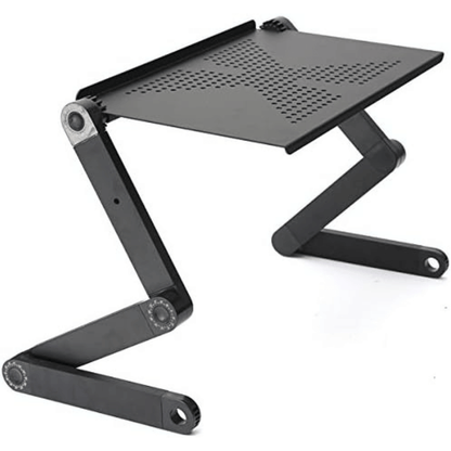 Mesa Portable De Metal Para Laptop Resistente y Duradera.-4